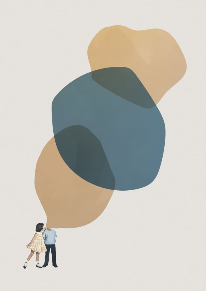 A thousand stories to tell you by Maarten Léon — canvas wall art