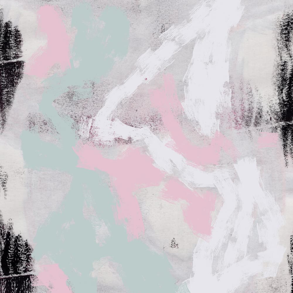 Soft Pastel Brushstroke Abstract by Dina Dankers — canvas wall art
