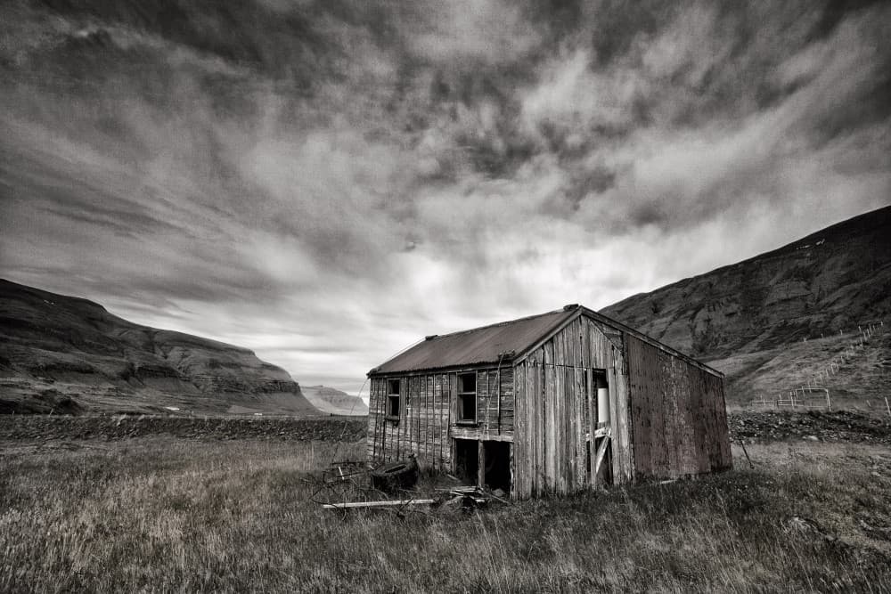 Rustic Abandoned House by Þorsteinn H. Ingibergsson — canvas wall art