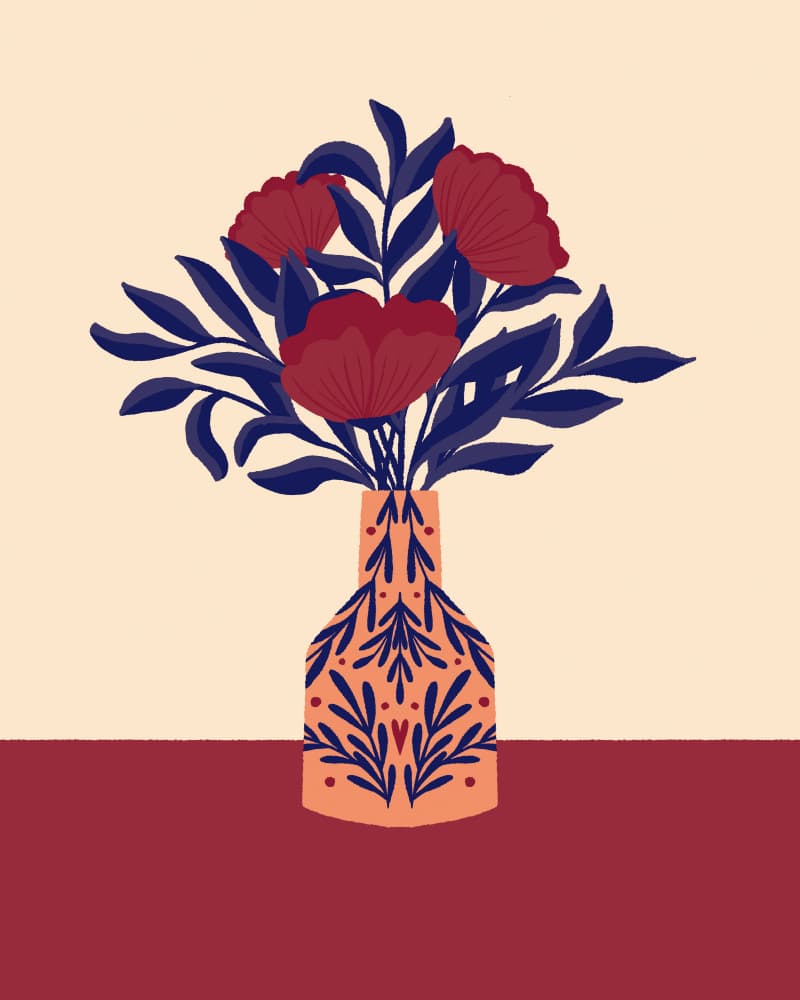 Bohemian Floral Arrangement