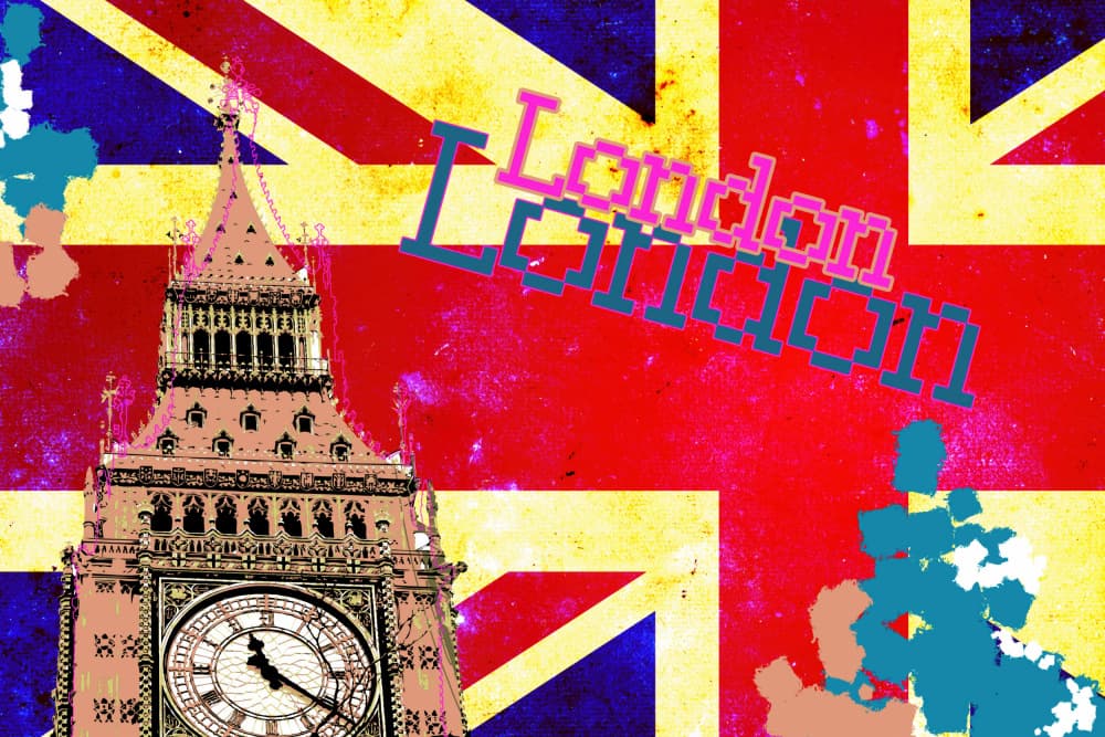 British London Big Ben by Rafal Kulik — canvas wall art