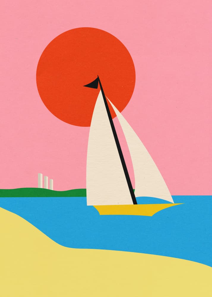 Baltic Sea by Rosi Feist — canvas wall art