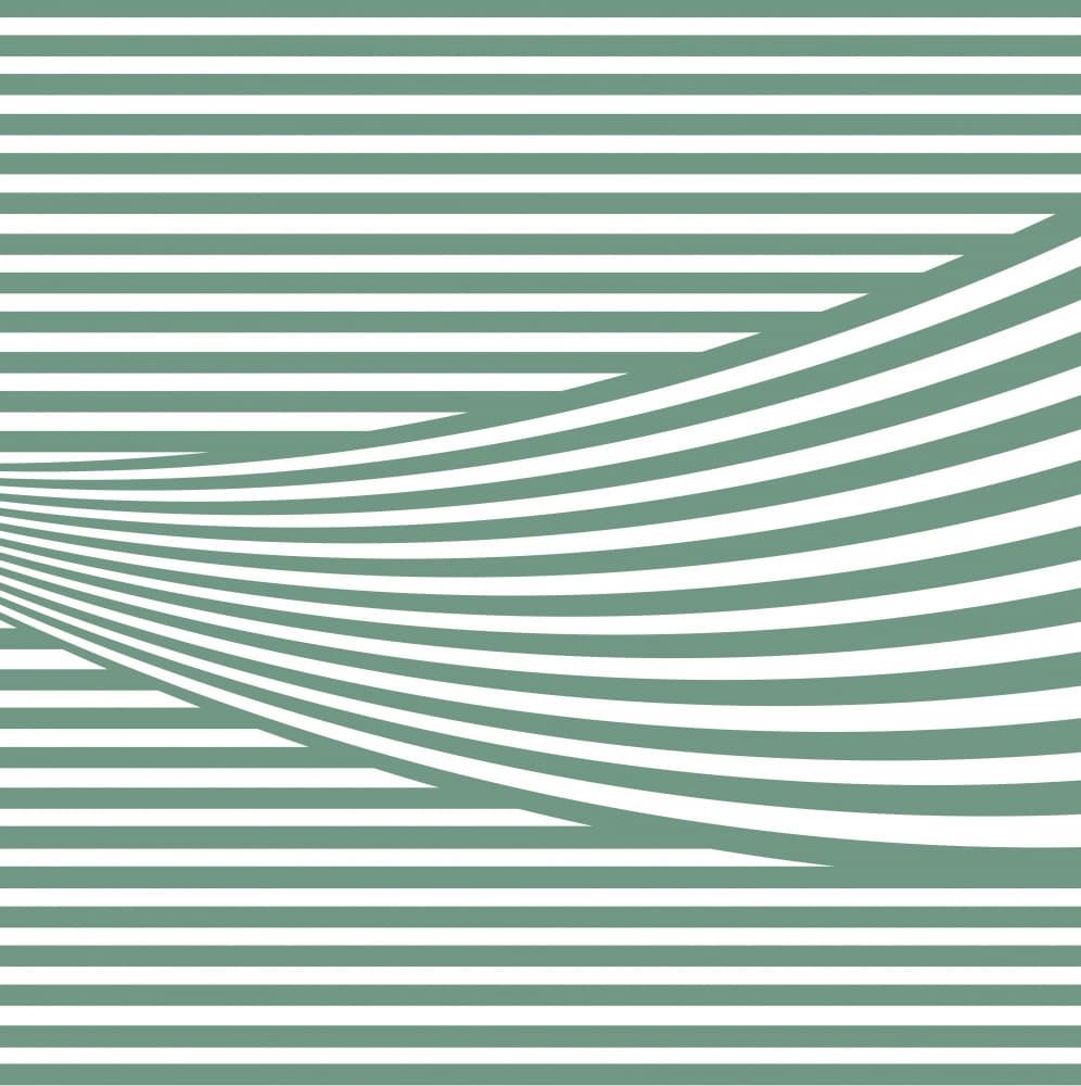 Flowing Stripe Illusion by Carlos Perez Del Moro — canvas wall art