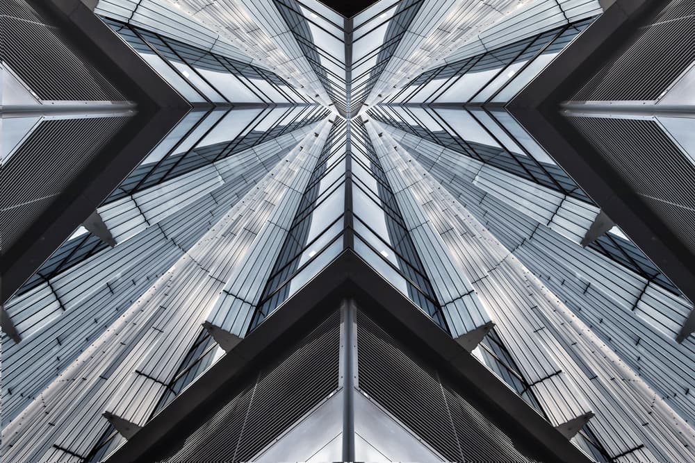 Reflective Urban Architecture by Henk van Maastricht — canvas wall art