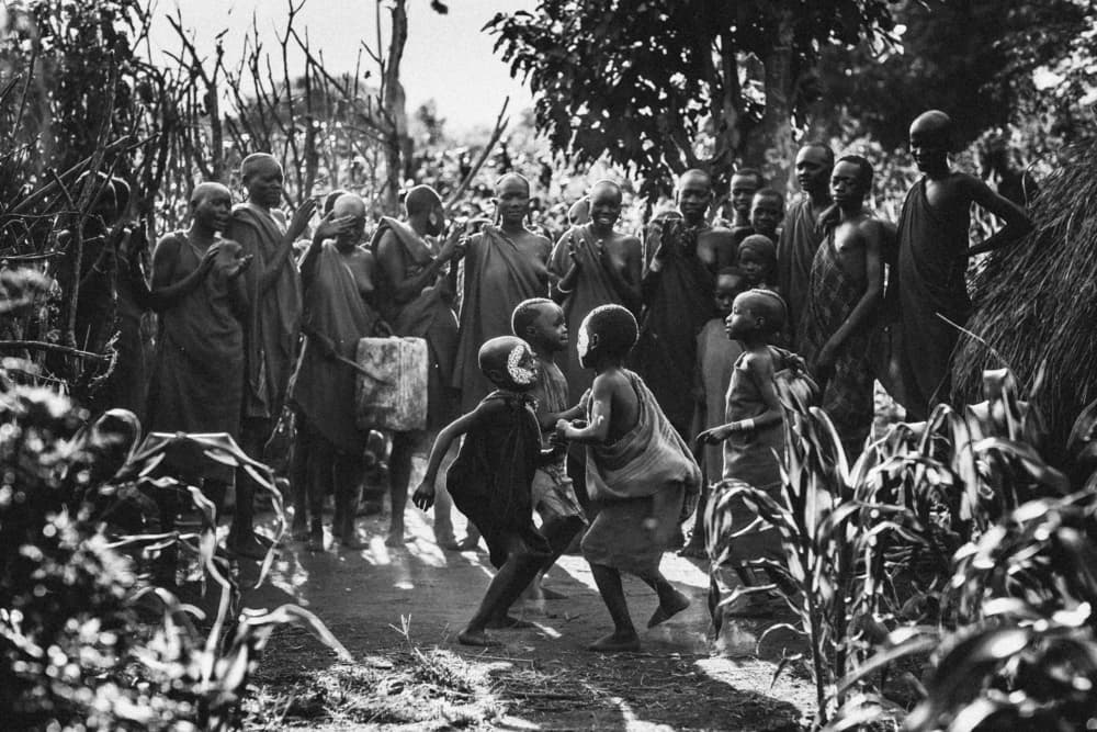 African Village Dance by Vedran Vidak — canvas wall art