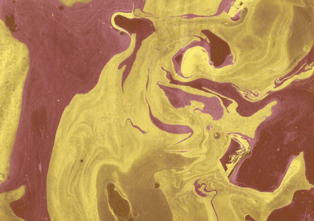 Golden Burgundy Fluidity by Santhosh ch — canvas wall art