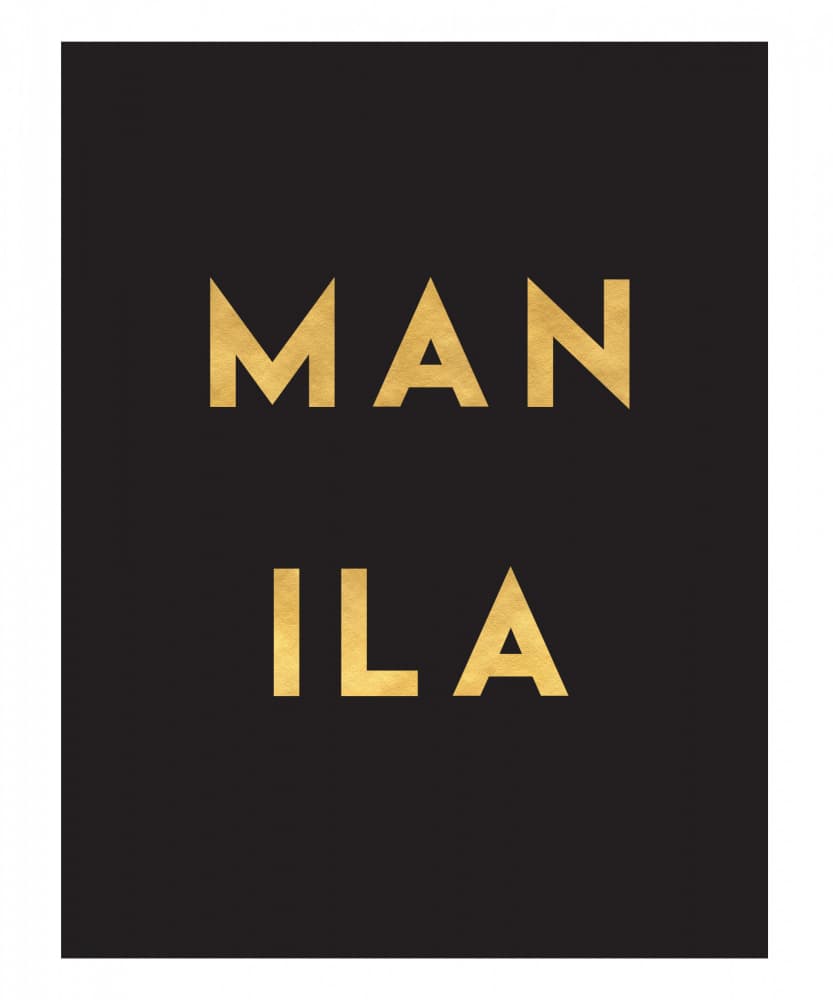 Golden Manila City by Emiliano Deificus — canvas wall art