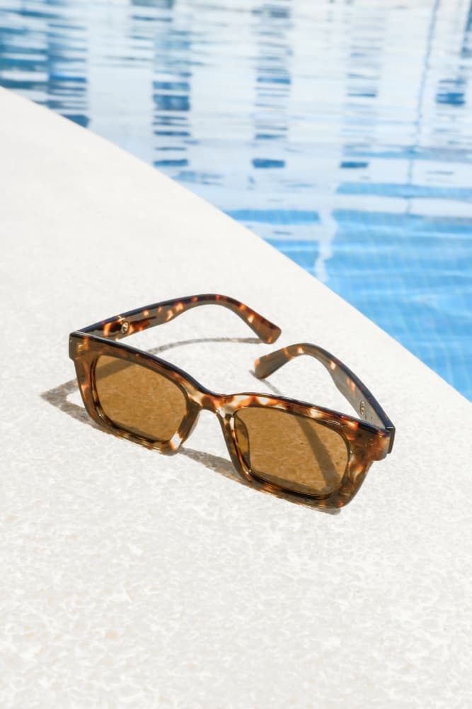 Summer Poolside Sunglasses by Pictufy Studio III — canvas wall art