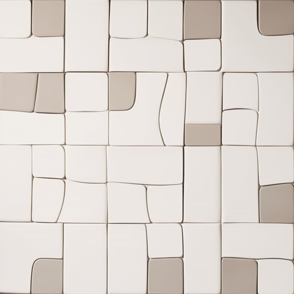 Organic Abstract Grid by Alma — canvas wall art