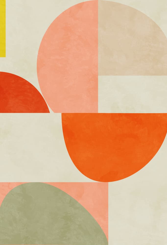Summer Circles22 2 V by Ana Rut Bre — canvas wall art