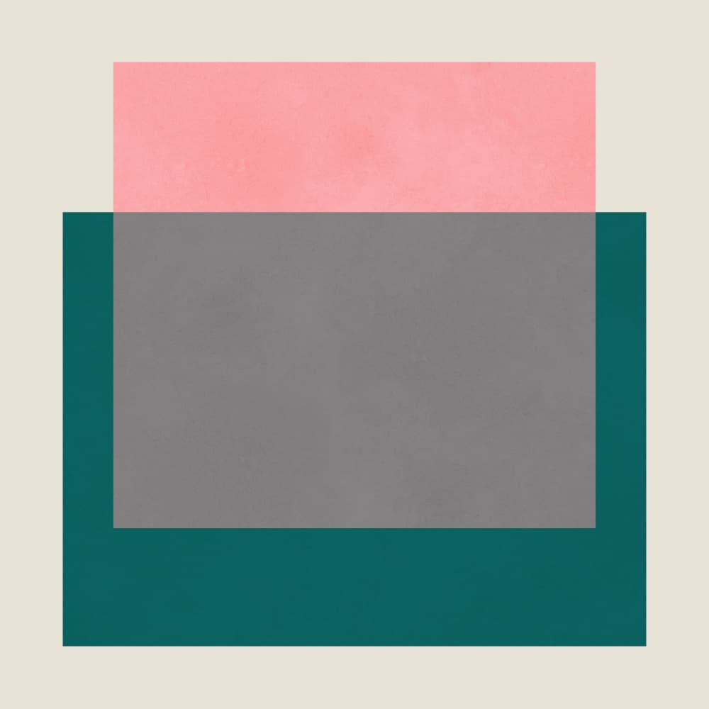 Abstract Color Layers by Vitor Costa — canvas wall art