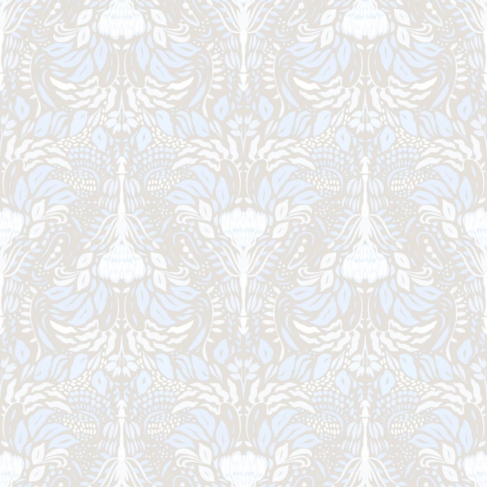 Elegant Botanical Pattern by Josie George — canvas wall art