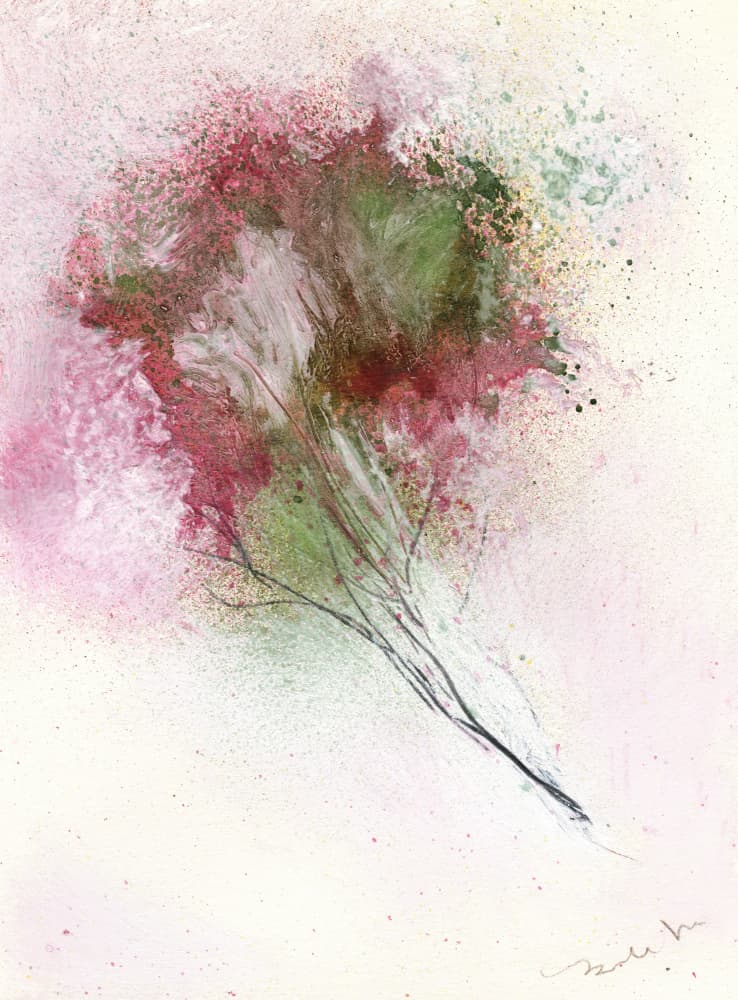 Vibrant Blossom Tree by Frederic Belaubre — canvas wall art