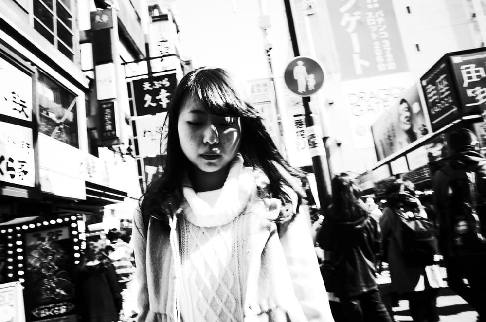 Japanese Street Gaze by Takaaki Ishikura — canvas wall art