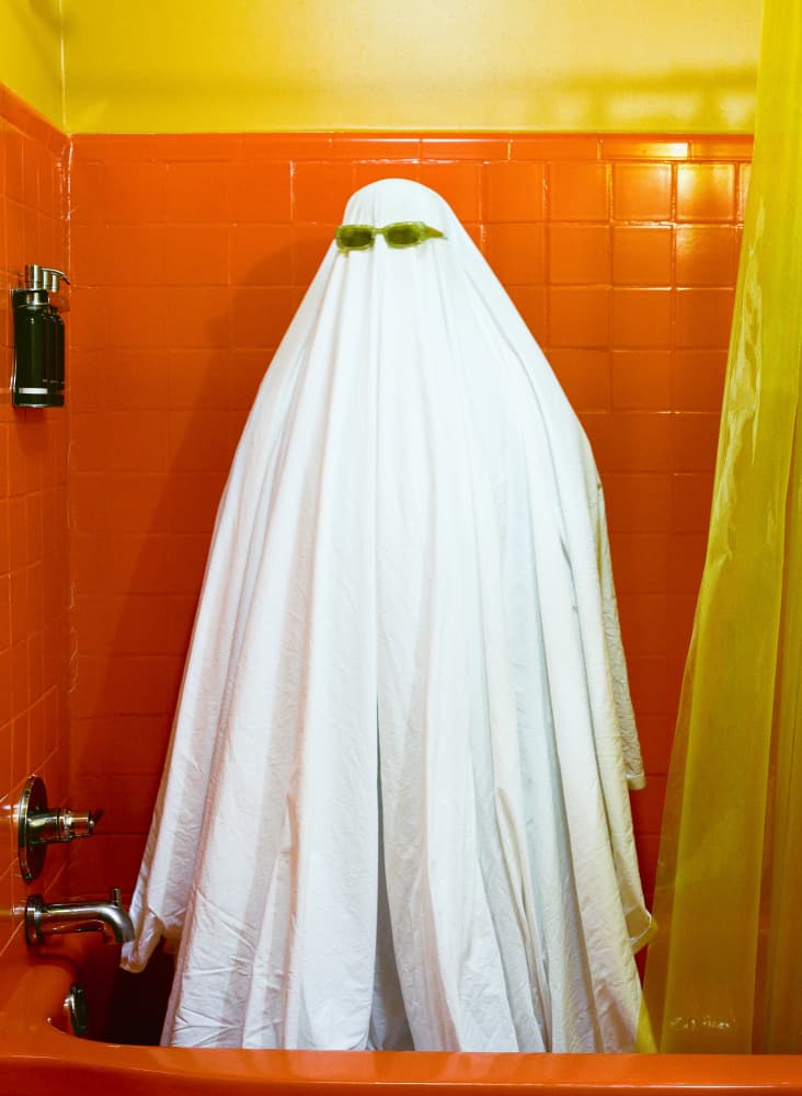 Bathtub Ghost in Shades by Bethany Young — canvas wall art