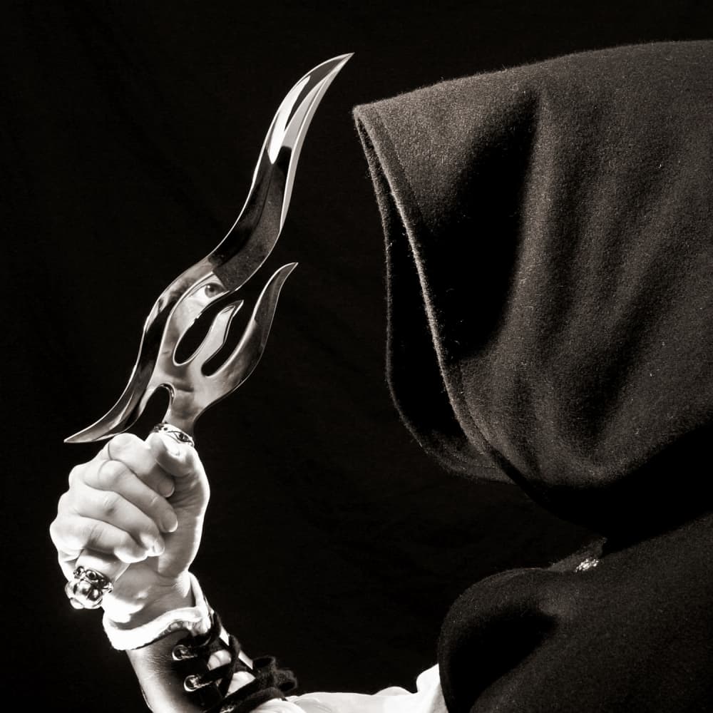 Dark Hooded Figure by MagnusPhotos — canvas wall art