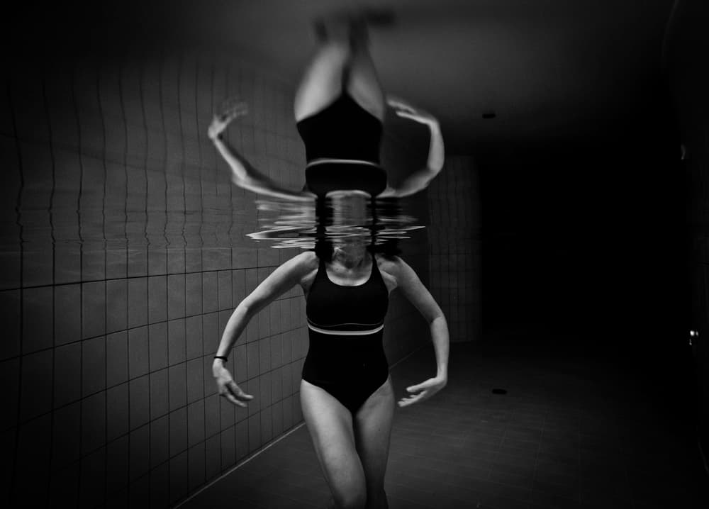 Reflected Water Dance by Stefano Zocca — canvas wall art