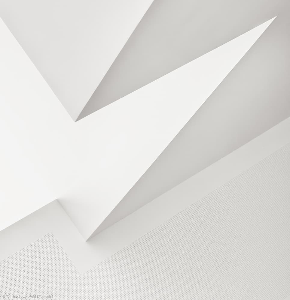 Modern Geometric Abstraction by Tomasz Buczkowski ( Tomush ) — canvas wall art