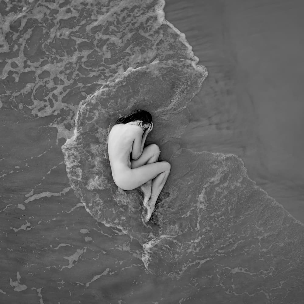 Solitude By The Sea by Craig Stampfli — canvas wall art