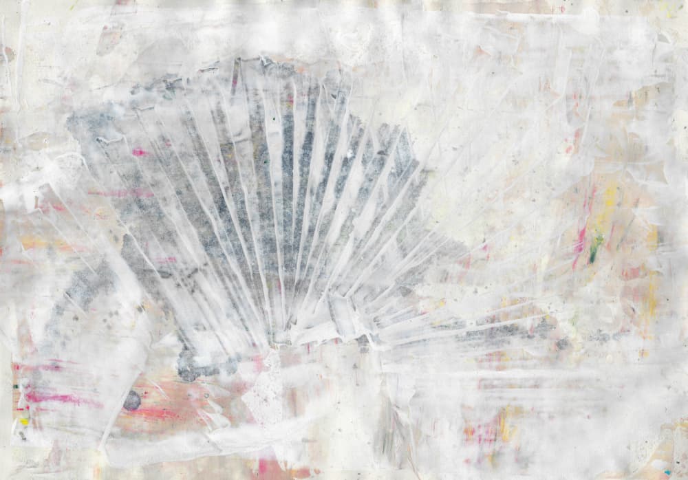 Faded Fan Abstract