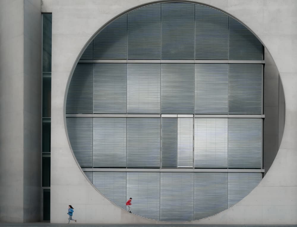 Urban Circle Movement by Andy Bauer — canvas wall art