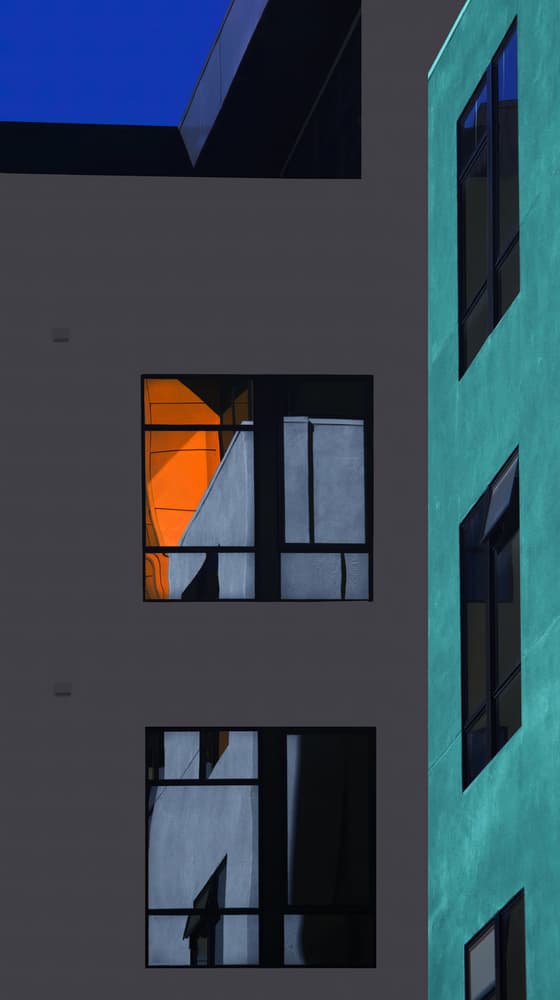 Modern Building Reflections by Roxana Labagnara — canvas wall art