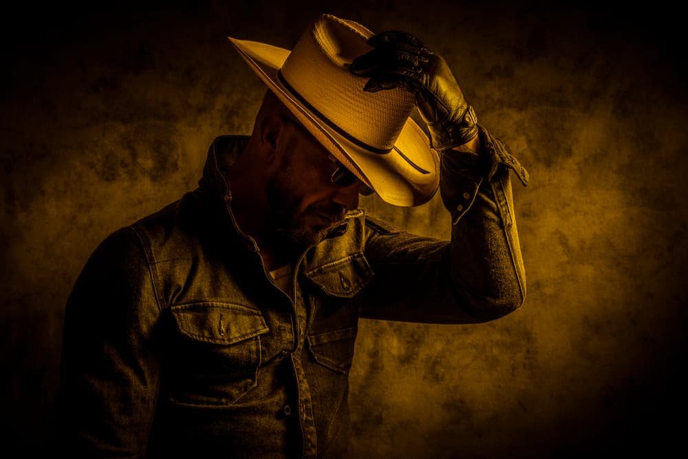 Mysterious Cowboy Style by gNo — canvas wall art