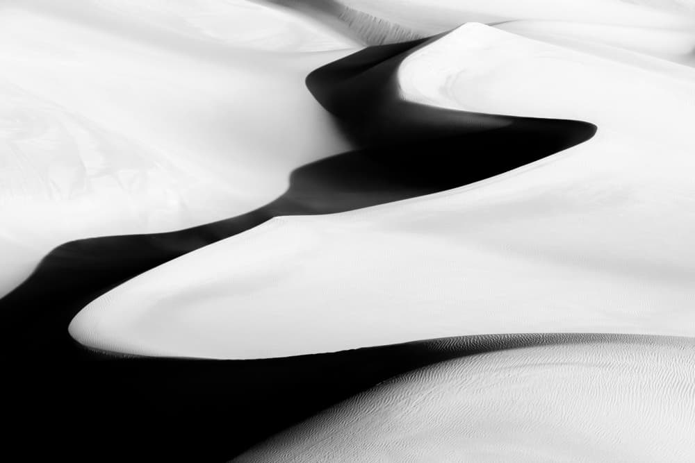 Winding Desert Shadows by Mohammadreza Momeni — canvas wall art
