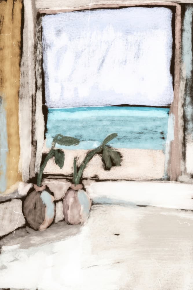 Soft horizon by Treechild — canvas wall art