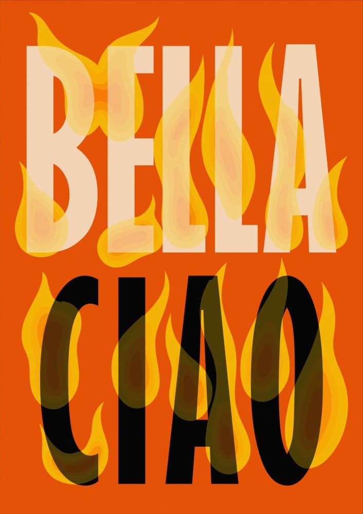 Bella Ciao by Paulina Budka — canvas wall art