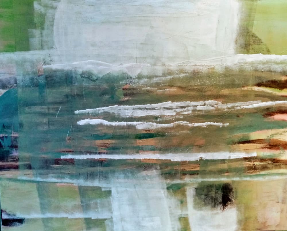 Abstract Nature Flow by Joackim Schou Dahle — canvas wall art
