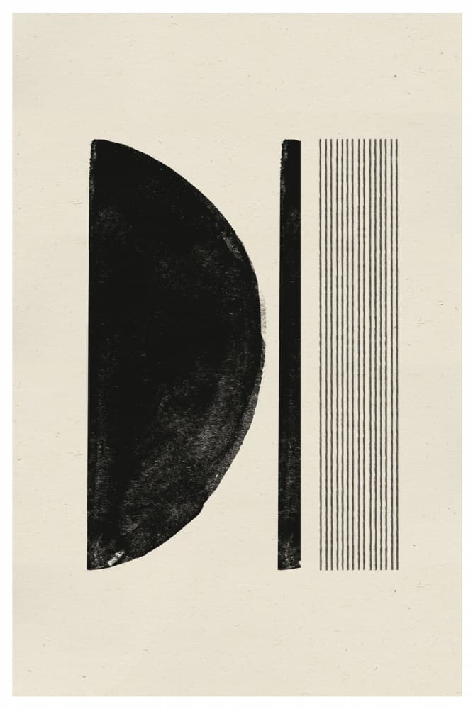 Geometric Harmony by THE MIUUS STUDIO — canvas wall art