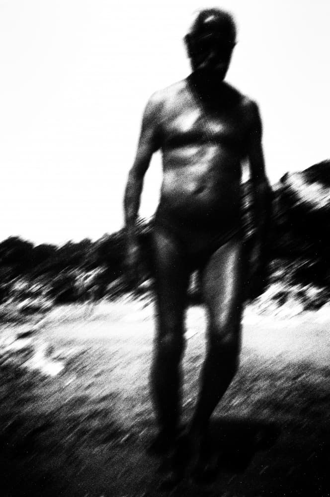 Blurred Nude Figure by Rui Correia — canvas wall art