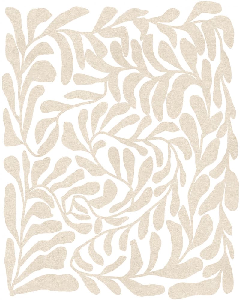 Flowing Botanical Pattern by Josie George — canvas wall art