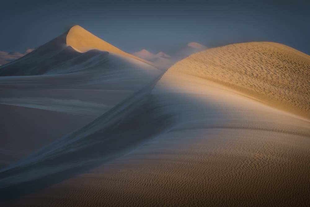 Golden Desert Dunes by Alexandr Kukrinov — canvas wall art