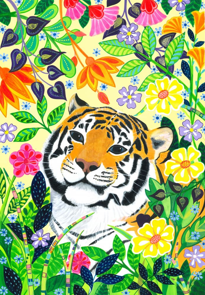 Majestic Tiger by Isabelle Brent — canvas wall art