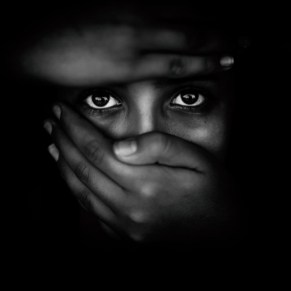 Silent Gaze by Bez Dan — canvas wall art