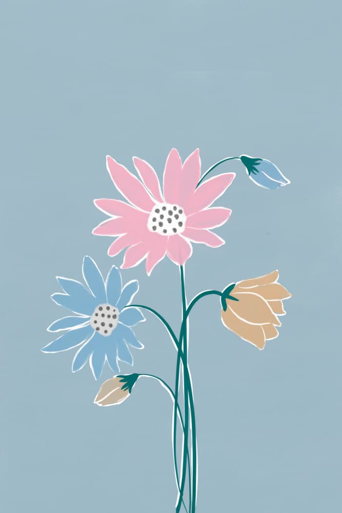 Tenderblooms by Treechild — canvas wall art