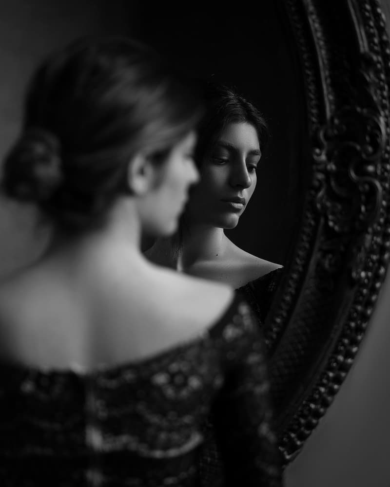 Contemplative Reflection by Amin Hamidnezhad — canvas wall art