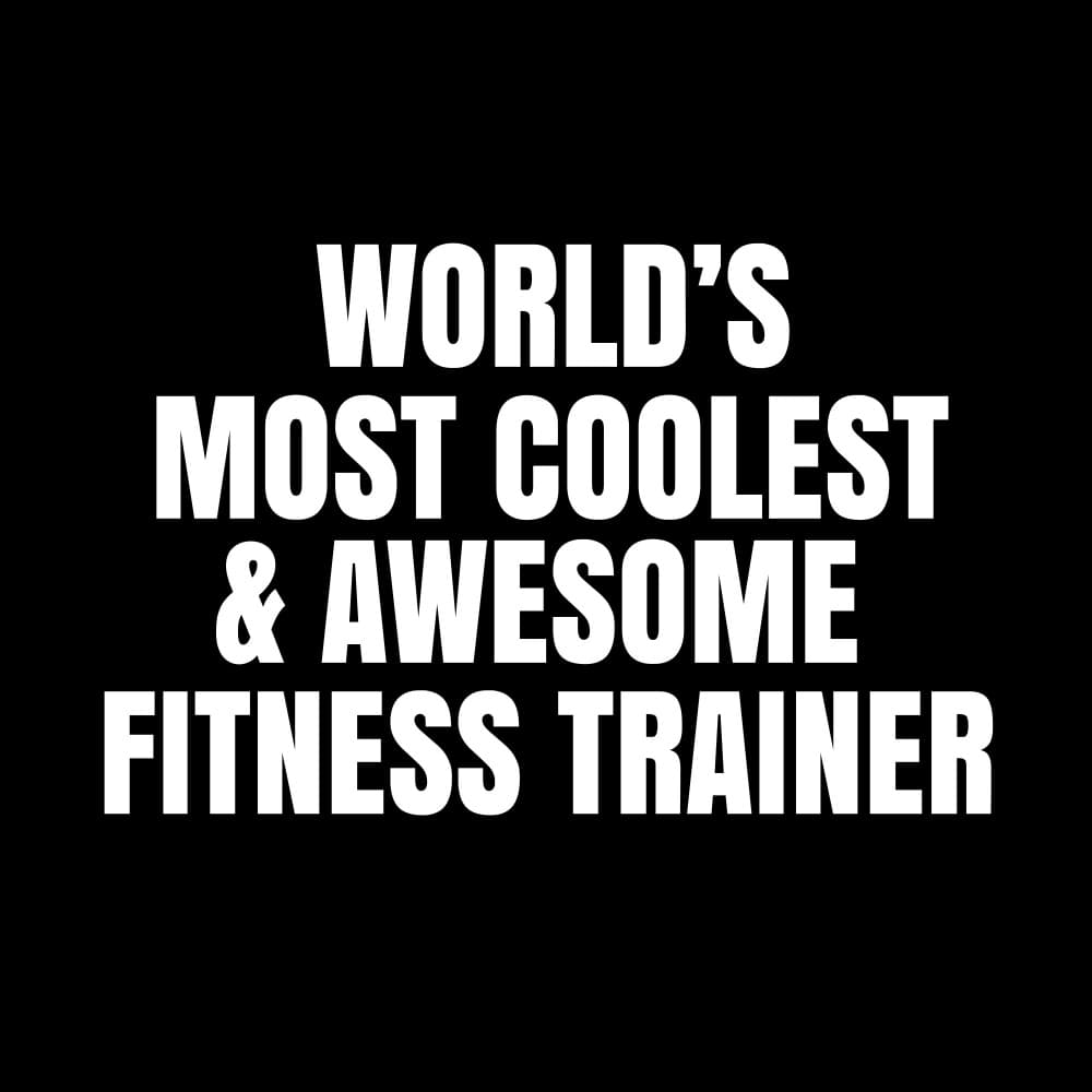 World's Coolest Fitness Trainer by Happie Eagle — canvas wall art