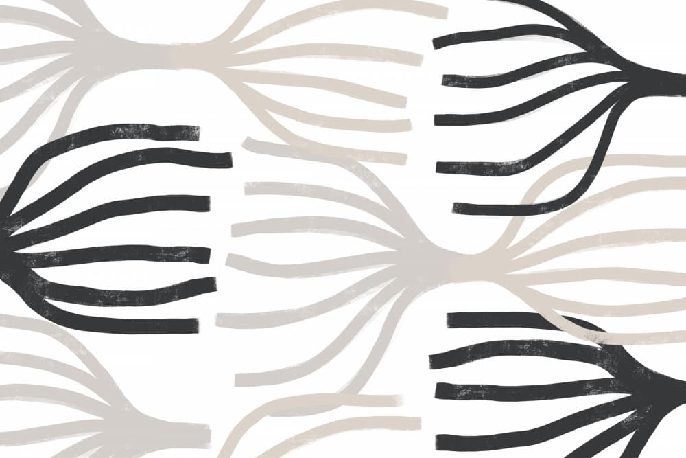 Flowing Branches by uplusmestudio — canvas wall art
