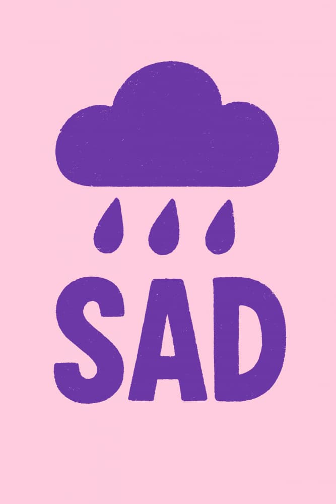 Sad by Treechild — canvas wall art