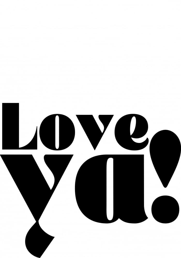 Bold Affection by Athene Fritsch — canvas wall art