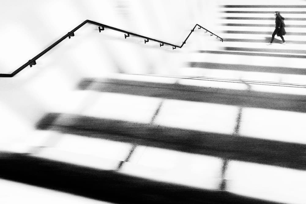 Walking The Lines by Rui Correia — canvas wall art