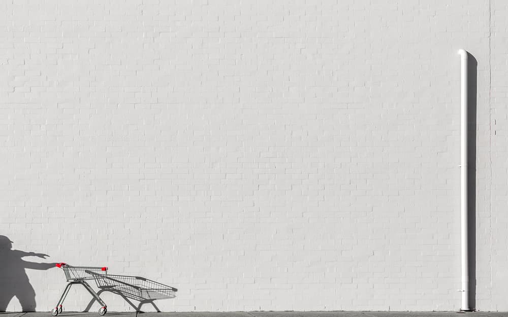 Shadow Push Cart by Gloria Salgado Gispert — canvas wall art