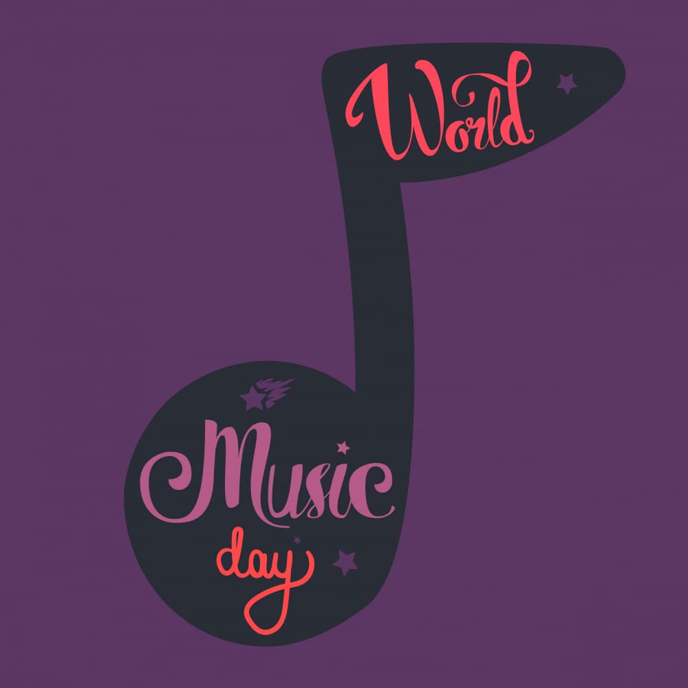 World Music Day Celebration by Marika Barsrsind — canvas wall art