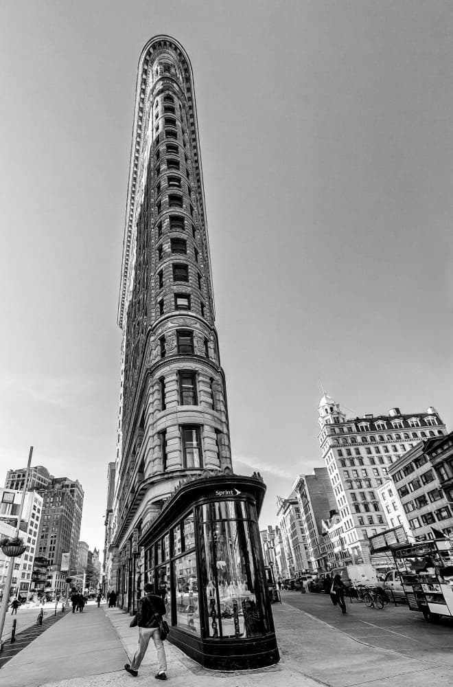Historic Flatiron Building by Fernando Abreu — canvas wall art