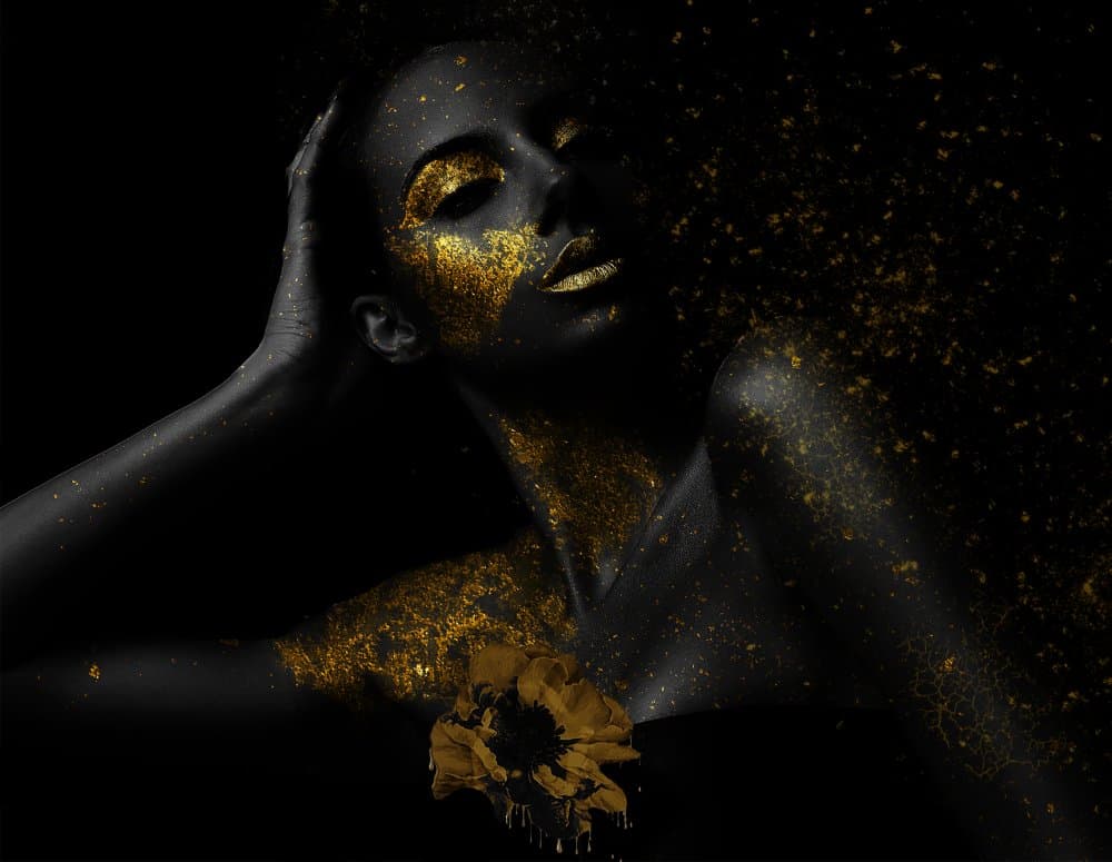 Black magic woman. by Natalia Simongulashvili ( NATALIORION ) — canvas wall art