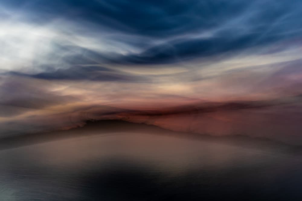 Ethereal Sky Reflection by Franco Tessarolo — canvas wall art