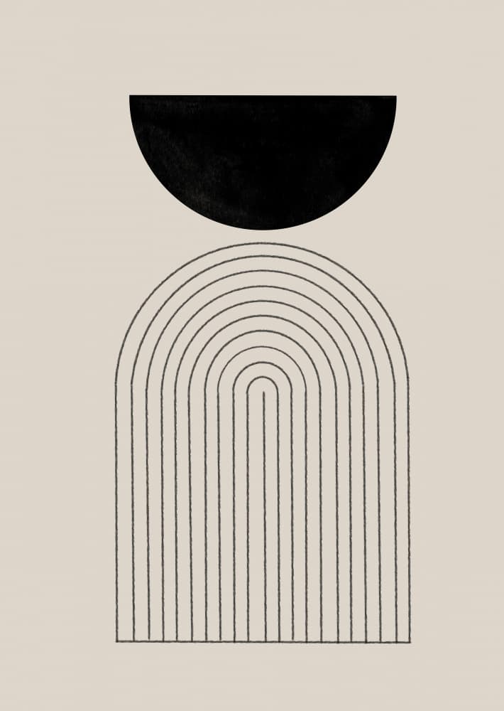 Minimalist Balance by THE MIUUS STUDIO — canvas wall art